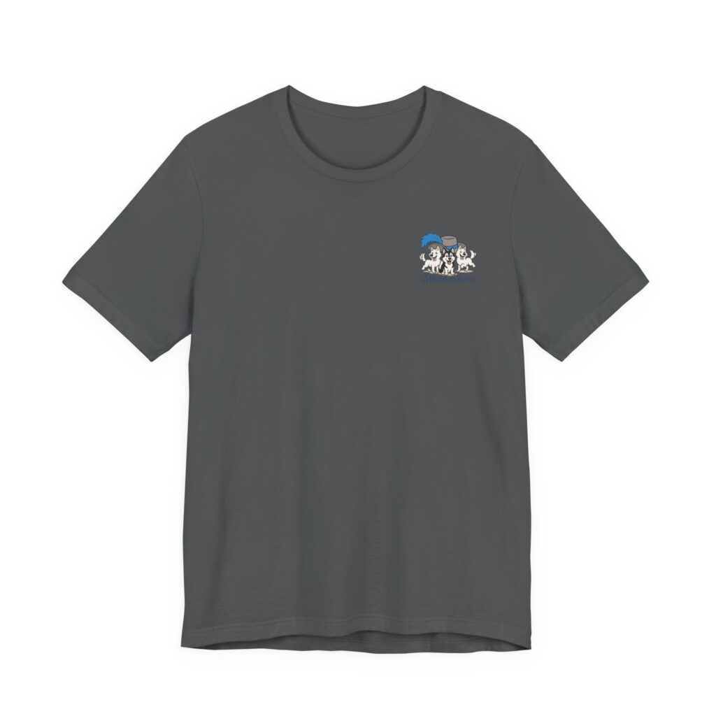 Unisex Jersey Short Sleeve Tee - 3 Husketeers Logo